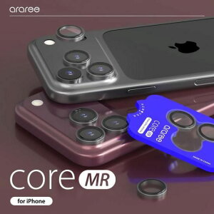 9�����{���� �������K�i araree iPhone18 Pro/18 Pro Max core MR �J���������Y �ʃJ�o�[ �����K���X�t�B���� �A�����[
