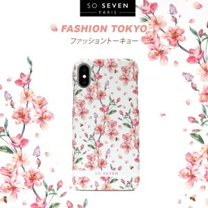 ��SO SEVEN�� �yiPhone XR 6.1�C���`�zFASHION TOKYO TOKYO�̉؂₩�ȏt��\�������������C���X�g�P�[�X SS15006i61 SS15007i61