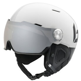 bolle (ボレー) ヘルメット MIGHT VISOR PREMIUM 19-20モデル　マイト バイザー プレミアム／シャイニーホワイト＆ブラック　31844 31846