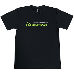 ID one �h���CT�V���c TENNIS Dream SS S M L LL 3L �u���b�N