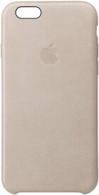 【即納】【365日毎日出荷】【アウトレット】アップル Apple 純正 iPhone 6s Plus/iPhone 6 Plus用 レザーケース ローズグレイ Leather Case Rose Gray MKXE2FE/A