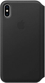 【即納】【365日毎日出荷】【アウトレット】アップル Apple 純正 iPhone XS Max用 レザーフォリオ ブラック Leather Folio Black MRX22FE/A