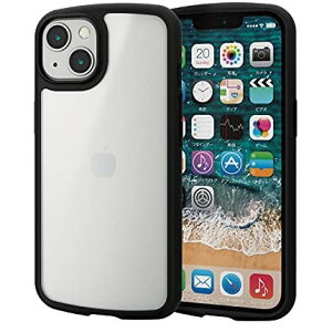 y[zy365oׁzGR iPhone 14/iPhone 13pnCubhP[X ubN TOUGH SLIM LITE t[J[ VL[NA PM-A21BTSLFCSBK