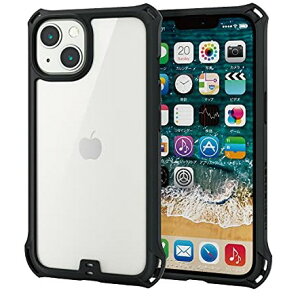 y[zy365oׁzyAEgbgzGR iPhone 14/iPhone 13pnCubhP[X ubN ZEROSHOCK ϏՌ Ռz t[J[ NA PM-A21BZEROFCBK