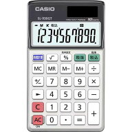 【即納】【365日毎日出荷】CASIO 実務電卓 10桁 携帯に便利 手帳タイプ 日商簿記試験対応のスタンダード…