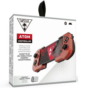 �y���[�z�y365�������o�ׁzTurtle Beach Android�p �X�}�z �Q�[���R���g���[���[ Atom Controller Xbox �F�؍ς� Xbox Game Pass/GeForce Now/Stadia/Steam Link�Ή� ���b�h/�u���b�N TBS-0766-05