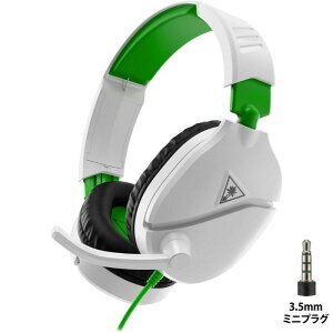 �y���[�z�y365�������o�ׁzTurtle Beach �Q�[�~���O�w�b�h�Z�b�g Recon 70 �L�� �}�C�N�t�� 3.5mm �~�j�v���O PC / PS5 / PS4 / Xbox / Nintendo Switch / �X�}�z �Ή� �z���C�g TBS-2455-01
