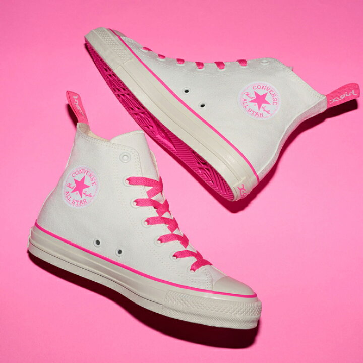 楽天市場】【CONVERSE】オールスター (R) X－girl HI ホワイト  