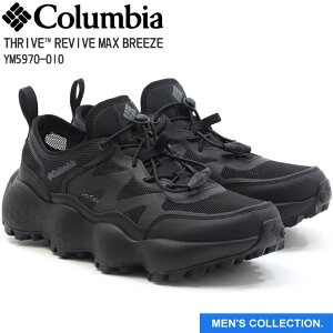 �y�R�����r�A�z �X���C�u ���o�C�u �}�b�N�X �u���[�Y YM5970-010 �u���b�N�`���R�[�� �����Y �L�����v �t�F�X Columbia THRIVE REVIVE MAX BREEZE Black Charcoal ��