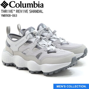 �y�R�����r�A�z �X���C�u ���o�C�u �V�����_�� YM8908-063 �O���[ �����Y �L�����v �t�F�X Columbia THRIVE REVIVE SHANDAL Grey Ice Pure Silver �D�F �O���C