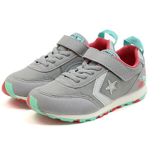 �y�R���o�[�X�z �L�b�Y RS �X�v���g�D�[��3 �O���[ ���[�J�b�g �X�j�[�J�[ �x���N�� �}�W�b�N�e�[�v �j�̎q ���̎q �ʊw �q���p �C �R���{ �� �D CONVERSE KID'S RS Splatoon3 GRAY 17-21cm