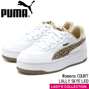 yv[}zEBY R[g [ XJC I zCg  Ip[h Xj[J[  [Jbg NbV PUMA Womens COURT LALLY SKYE LEO PUMA White 402492-01