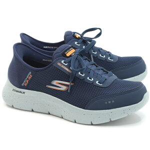 yXPb`[Yz nYt[ XbvCY S[EH[N tbNX - EH[^[v[t lCr[ Y h L SKECHERS Hands Free Slip-ins GO WALK FLEX 216330WW NVY