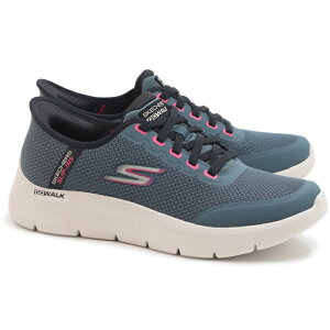 yXPb`[Yz nYt[ XbvCY S[EH[N tbNX lg SKECHERS Hands Free Slip-ins GO WALK FLEX NETRO 216332 SLT