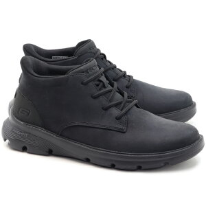 【スケッチャーズ】 ハンズフリー スリップインズ アーチフィット ガルザ リドリー ブラック チャッカ ブーツ SKECHERS Hands Free Slip-ins ARCH FIT GARZA RIDLEY 205514 BBK メンズ