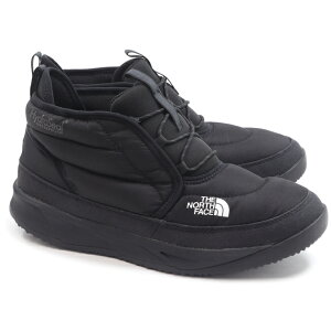 【ザ・ノース・フェイス】 ヌプシ チャッカ ウォータープルーフ2 メンズ ブーツ ブラック 黒 THE NORTH FACE Nuptse Chukka WP II NF52483 ノースフェース 保温