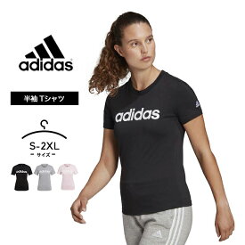 【P10倍】アディダス 半袖 Tシャツ レディース s m l xl ot 2xl 2xot （2L 3L 4L相当）大きいサイズ スポーツ おしゃれ adidas トップス 大人 春夏秋 スポーツ カジュアル スリムフィット 大きいサイズ 女性 ブラック ピンク グレー マラソン