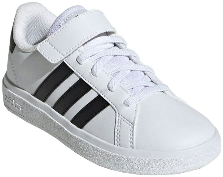 楽天市場】【27%セール】アディダス スニーカー キッズ 白 黒 adidas  