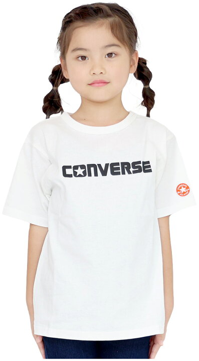 楽天市場】コンバース 半袖tシャツ キッズ ジュニア 女の子 男の子 