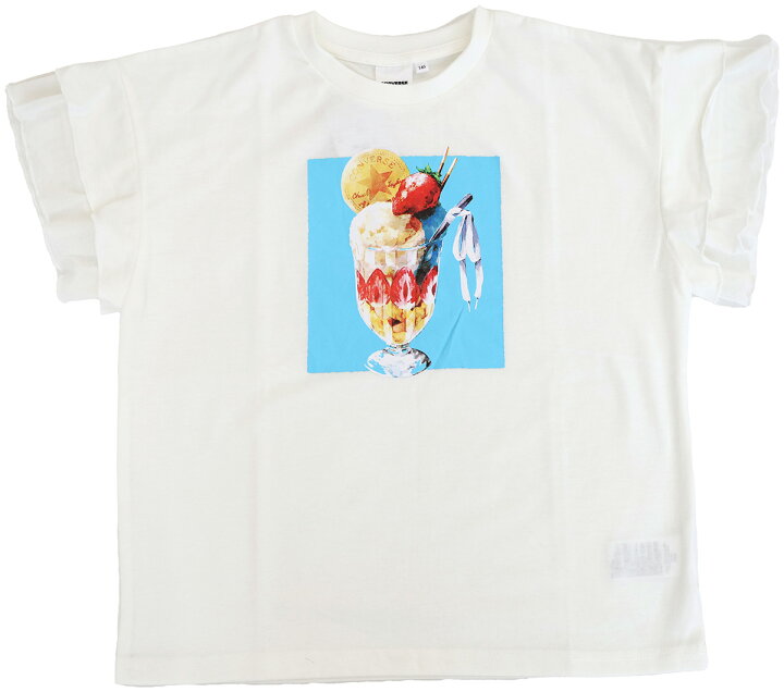 楽天市場】tシャツ 半袖 キッズ ジュニア 女の子 コンバース CONVERSE 
