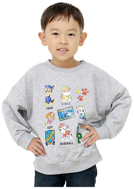 楽天市場】パウパトロール 服 トレーナー 裏毛 キッズ 男の子 100cm 