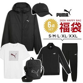 【予約】プーマ 福袋 2026 メンズ puma スポーツ ブランド PUMA 6点セット 大きいサイズ アウター パデッドジャケット 中綿ジャケット tシャツ 半袖 春夏秋冬 2026年 新作福袋 S M L XL XXL( LL 2L 3L O XO) 大人用 男性 新春福袋