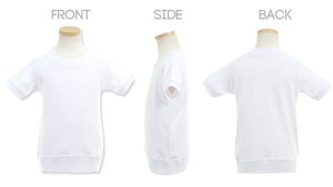 ★売り尽くし★980円!◆体操服体操着半袖Tシャツ白ホワイト体操着体操服キッズジュニア厚手半袖体操着丸首クルーネック白黒ブラックスクール体育入学準備進級洗い替え男の子女の子男子女子男児女児男女兼用【子供用】【メール便可】【あす楽】