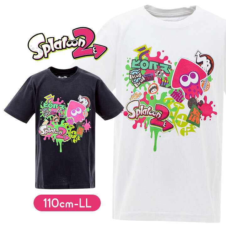 楽天市場 スプラトゥーン2 Tシャツ メンズ レディース おしゃれ ティーシャツ 半袖 春 夏 夏服 春服 Uネック おしゃれ かっこいい カットソー トップス ロゴプリント 男の子 女の子 半そで キッズ ジュニア 子供 ホワイト ネイビー 0g Manhattan Store