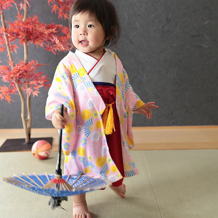 楽天市場 30 クーポン対象 袴 ロンパース 女の子 衣装 60cm 70cm 80cm 90cm 初節句 赤ちゃん 桃の節句 ベビー お食い初め 袴ロンパース 衣装 お宮参り 服 赤ちゃん ベビー服 袴カバーオール 一生餅 百日祝い 初節句 入園式 結婚式 子供 袴 フォーマル 和服 着物 七五三