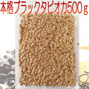 日本産ブラックタピオカ【送料込み】【メール便専用】【茹で方レシピ付き】珍珠王粉圓（パールミルクティーのタピオカ）500g【ブラックタピオカ】学祭 イベント 出店...