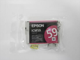 ICM59 エプソン EPSON 純正品インクカートリッジ マゼンタ　●1072【わけ有り】外箱なし推奨使用期限：不明お陰様で売り切れました。