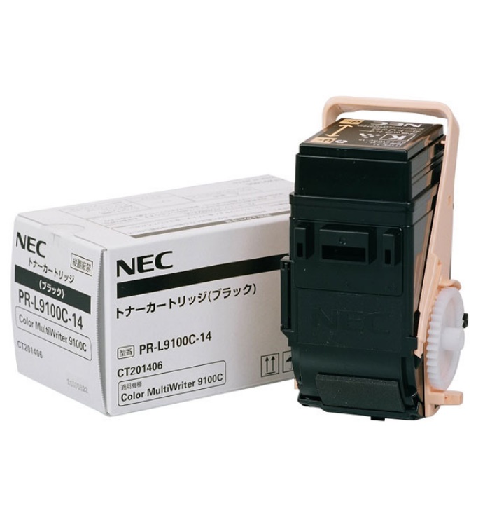 NEC トナーカートリッジ(ブラック)PR-L9100C-14(1個)【純正品】［送料無料］北海道/沖縄県への配送は不可 トナー