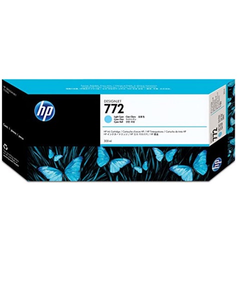 HP HP772インクカートリッジ(ライトシアン300ml) CN632A(1個)【純正品 