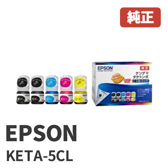 楽天市場】KETA-5CL インクボトルエプソン EPSONケンダマ・タケトンボ