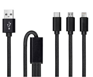 Mt.SUMIyzSUNSLICE 3in1P[u 1m }EgX~ oCobe[ [d Q[ X}[gtH X}z iphone ACtH android AhCh g Q[@ USB USB-C USB-D microUSB Lightning i