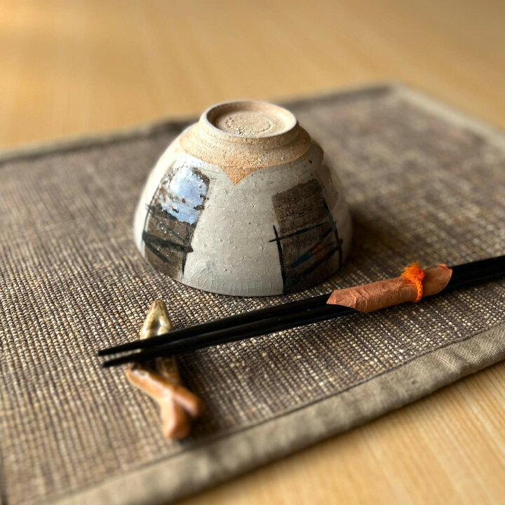 楽天市場】【信楽焼】お茶碗 飯碗 筆塗り ホワイト 陶器 おしゃれ 