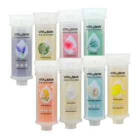 【8種類から選べる】アロマシャワーフィルター VITA4SKIN 簡単取り付け 工事不要 韓国 美容 保湿 スキンケア ボディケア デイリーケア ビタミン 癒し リフレッシュ リラックス 香り バスタイム バスグッズ シャワーヘッド アロマ 潤い ギフト 贈り物 プレゼント