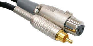 CANARE�i�J�i���j XLR���X-RCA�s�� RC05-X1 Black