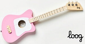 Loog(ルーグ) ミニアコースティックギター Mini Acoustic Guitars Pink