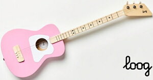 Loog(ルーグ) ミニアコースティックギター Pro Acoustic Guitars Pink
