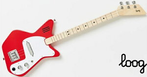 Loog(ルーグ) ミニギター/アンプ内蔵ギター Pro Electric Red