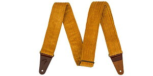 FENDER�i�t�F���_�[�j �z���X�g���b�v Corduroy Strap Blaze Gold 2