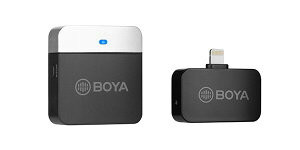 BOYA(ボーヤ) スマホ用ワイヤレスマイク BY-M1LV-D iPhone用ワイヤレスマイク