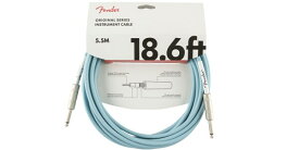 FENDER（フェンダー） フォン-フォン(楽器) Original Series Instrument Cable S/S 5.5m Daphne Blue