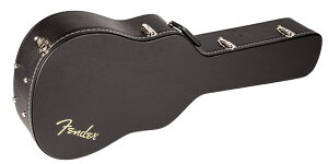 FENDERitF_[j AR[XeBbNM^[pn[hP[X Flat-Top Dreadnought Acoustic Guitar Case, Black