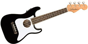FENDERitF_[j RT[gEN Fullerton Strat Uke, Black