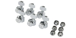 FENDER�i�t�F���_�[�j ���b�N���y�O FENDER LOCKING TUNERS,CHROME, LEFTY