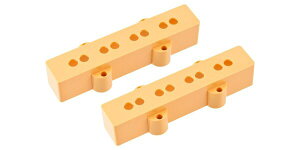 ALLPARTSiI[p[cj x[XpsbNAbvJo[ PC-0953-028 Pickup Cover Set for Jazz Bass Cream
