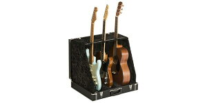 FENDERitF_[j M^[X^h Classic Series Case Stand, Black, 3 Guitar