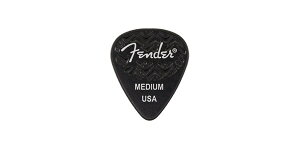 FENDER�i�t�F���_�[�j �s�b�N�E�e�B�A�h���b�v 351 SHAPE WAVELENGTH CELLULOID PICKS Black, Medium